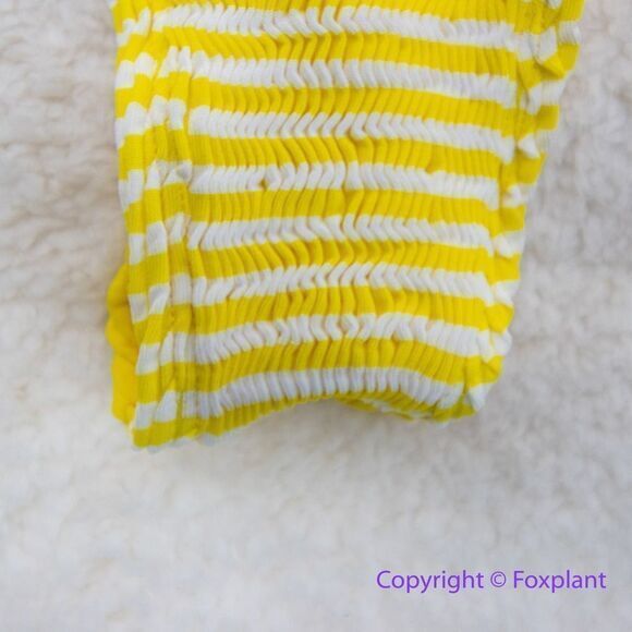 NEW Cleonie X Free People ripple brief striped bikini bottom, one size - Picture 8 of 15